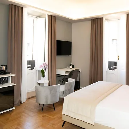Hotel Caravita Rome Exterior photo A room at the hotel
